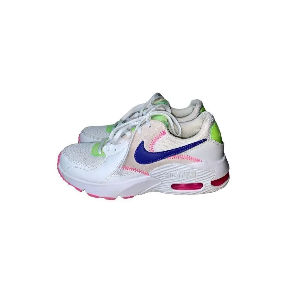 NIKE Air Max Excee White/Indigo Burst/Pink Blast